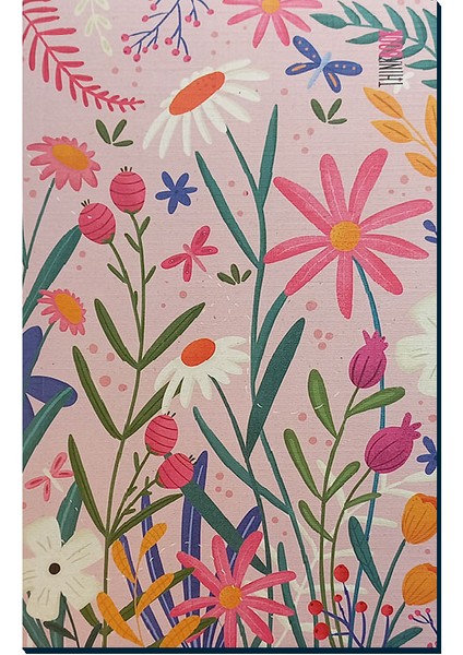 Thinkbook Renkli Sayfalı Defter 13X21 cm - Yaz