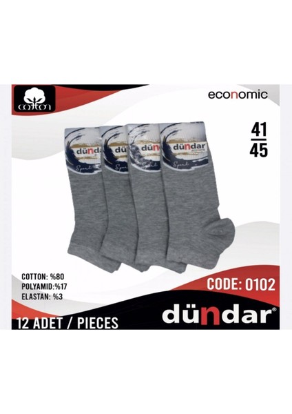 Erkek Likralı Ekonomik Patik Çorap - 6 Adet fiyatları
