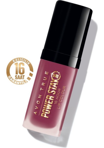 Power Stay Likit Mat Ruj 7 Ml. In Charge Mauve