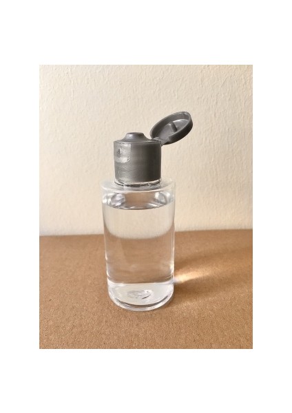 50 ml Gri Fliptop Kapak OM61 Dezenfektan - Kolonya - Parfüm Boş Şişesi fiyatları