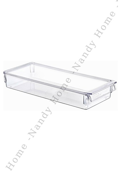 Nandy Home Kapaklı Midi New Clear Buzdolabı & Dolap Içi Düzenleyici Organizer