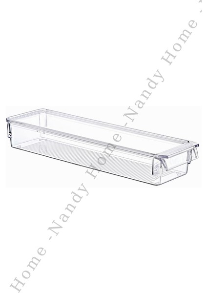 Kapaklı Mini New Clear Buzdolabı & Dolap Içi Düzenleyici Organizer