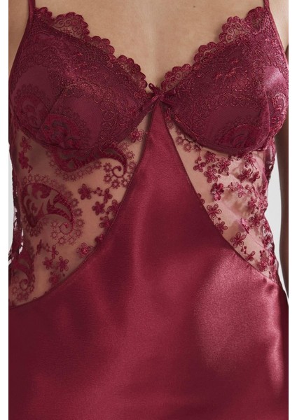 6225 Altılı Saten Gecelik - Sabahlık Takımı indirimleri