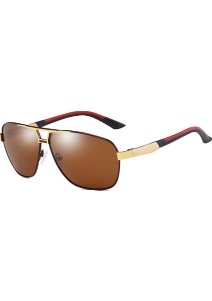 Erkekler UV400 Polarize Sungles Style3(Yurt Dışından)