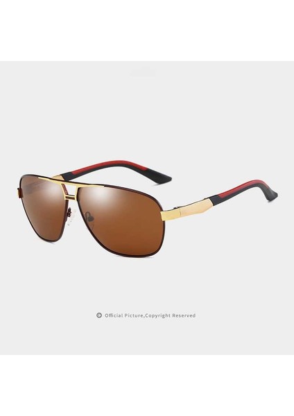 Erkekler UV400 Polarize Sungles Style3(Yurt Dışından)