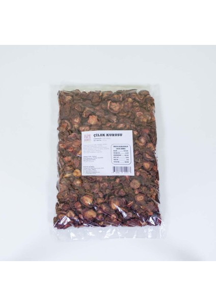 Çilek Kurusu Meyve Cipsi 1 kg (Ilave Şekersiz)