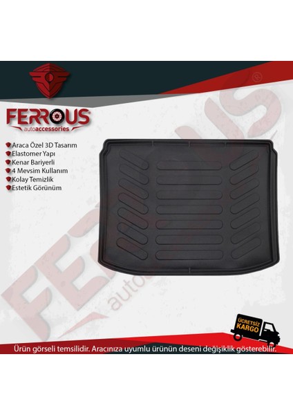 Ford Courier Refref 3D Bagaj Havuzu 2014 ve Üstü