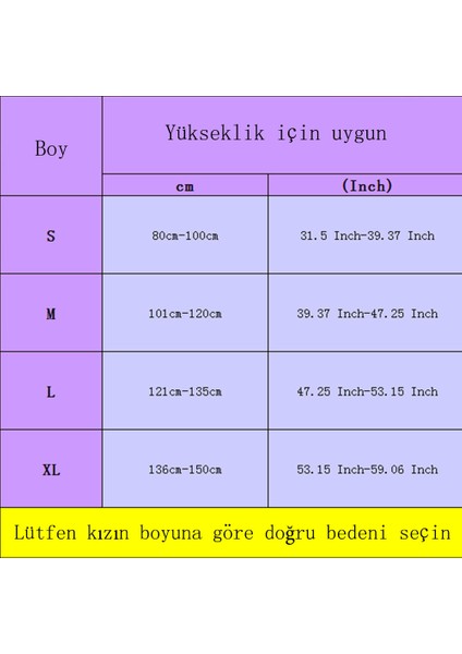 Kısa Kollu Kız Çocuk Oryantal Dans Kıyafeti L - Mavi (Yurt Dışından)