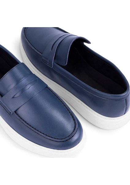 Trim Deri Erkek Günlük Ayakkabı Loafer Ayakkabı