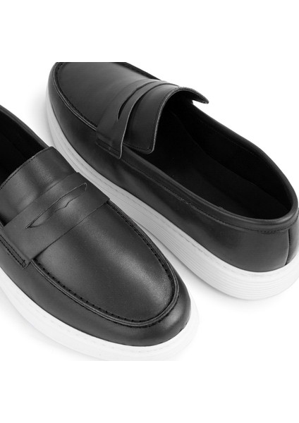 Trim Deri Erkek Günlük Ayakkabı Loafer Ayakkabı