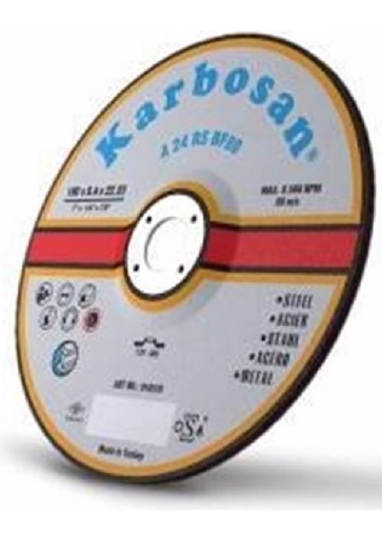 A24 Rs BF80 Metal Taşlama 180x8.0x22,23 mm