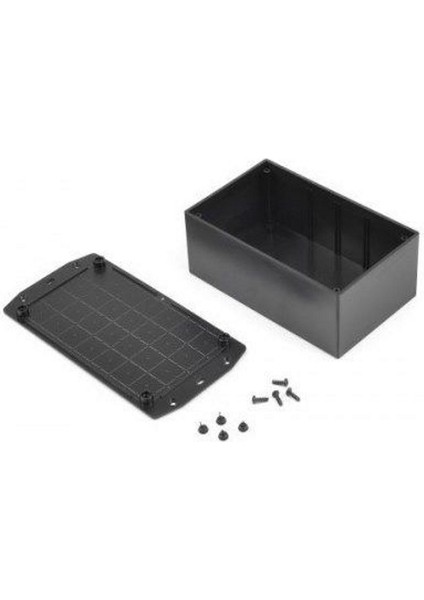Sanec Elektronik Proje Kutusu (Ölçüleri: 113X197,4X63MM) - Siyah