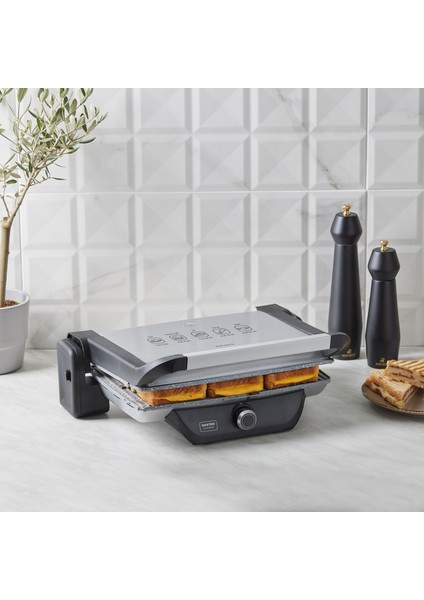 Gastro Classic Izgara ve Tost Makinesi Silver