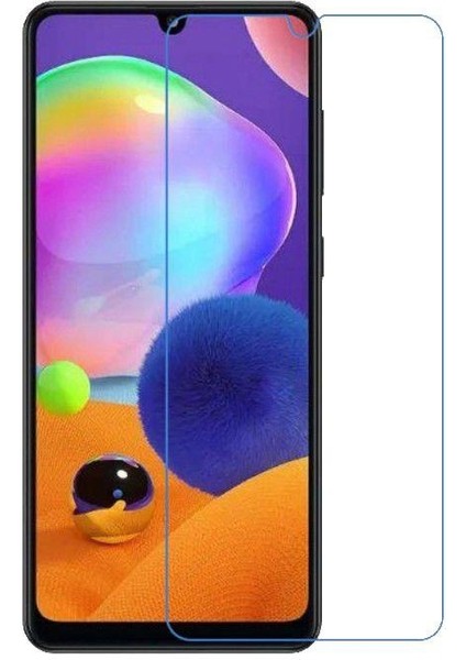 Samsung Galaxy A13 4g Kılıf Silikon Lansman Kamera Korumalı Içi Kadife+Temperli Cam