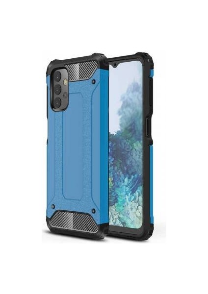 Samsung Galaxy A13 4g Kılıf Crash Çift Katmanlı Darbe Korumalı + Cam Ekran Koruyucu