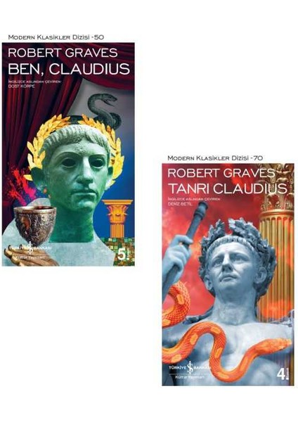 Ben, Claudius - Tanrı Claudius - Robert Graves - 2 Kitap Set