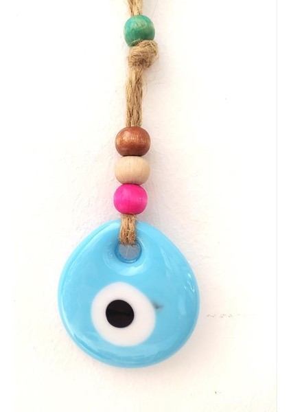 Hasır Küçük Nazar Duvar Süsü Karışık Renkli Boncuk Nazarlık Duvar Dekoru fiyatları