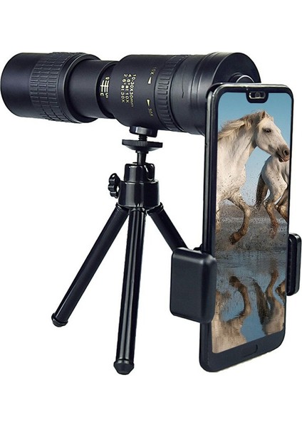 Telefoto Süper Dürbün Zoom Monoküler Teleskop Taşınabilir