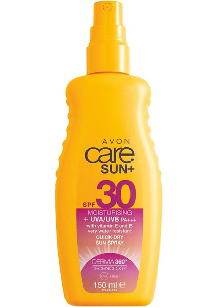 Care Sun Vücut Için Güneş Spreyi SPF30 150 Ml.