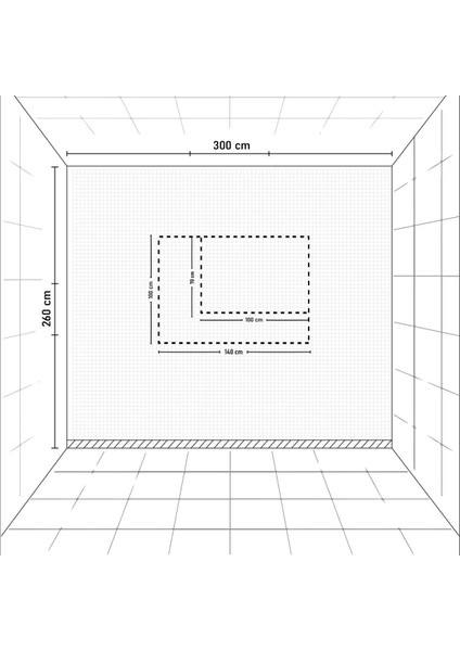 Kaplan Duvar Örtüsü Halısı 140 x 100 CM-70X100 cm