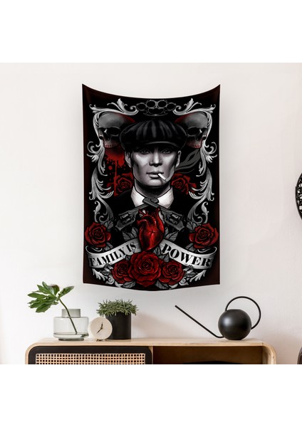 Peaky Blinders Duvar Örtüsü Halısı 140 x 100 CM-70X100 cm