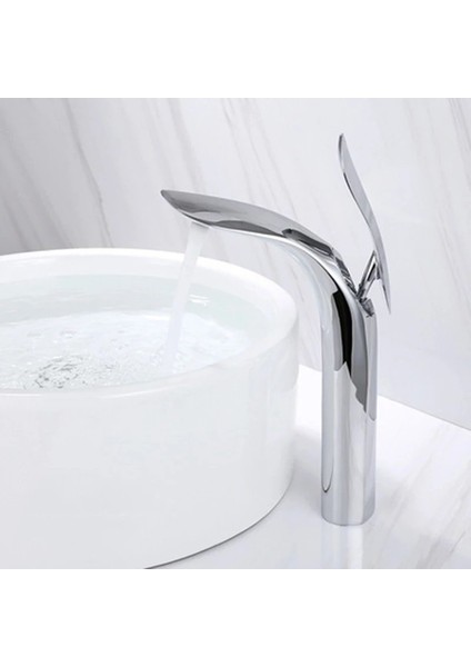Yüksek Çanak Lavabo Bataryası Leaf KSL103