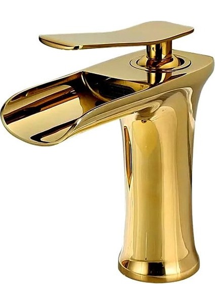 Lavabo Bataryası Şelale Altın Gold KLB102-G