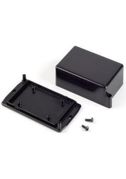 Sanec Elektronik Proje Kutusu (Ölçüleri: 58 x 106 x 31 mm) - Siyah - Duvar Tipi