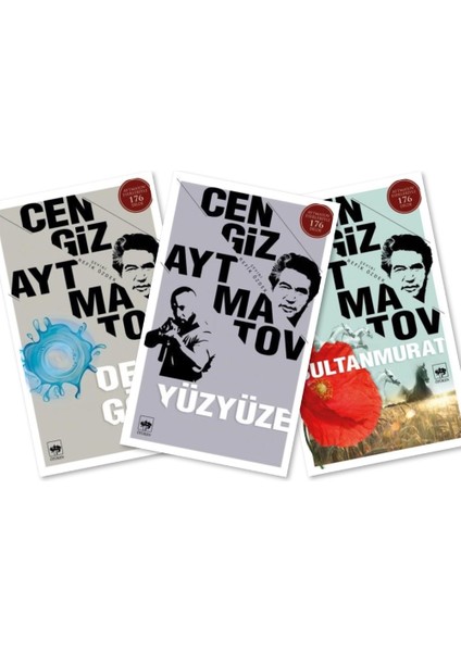 Deve Gözü - Yüzyüze - Sultan Murat - Cengiz Aytmatov 3 Kitap Set