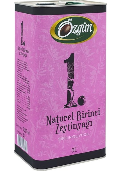 Özgün Naturel Birinci Teneke 5 Litre