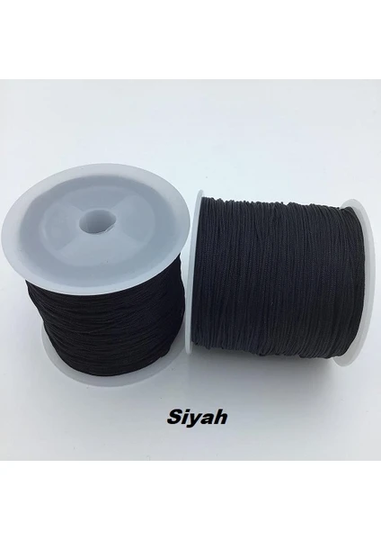 Erdal Ticaret Paraşüt Ipi (0.8 MM-100 Mt) Siyah