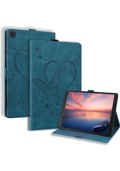 Samsung Galaxy Tab Için A 8.0 (2019) SM-T290 SM-T295 Case Blue (Yurt Dışından)