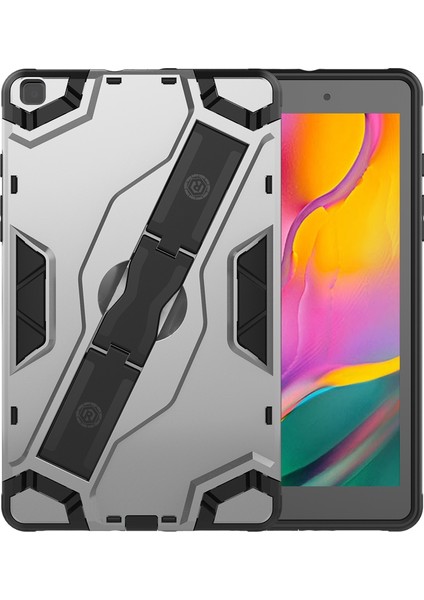 Samsung Galaxy Tab Için A 8.0 (2019)/T290/T295 Tpu + Pc Case Gümüş (Yurt Dışından)
