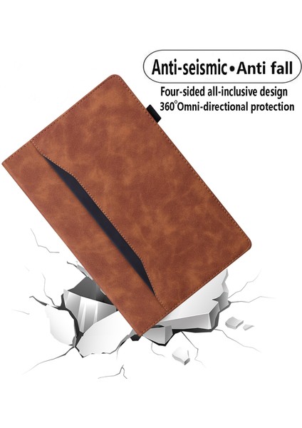 Samsung Galaxy Tab Için A 8.0 2019 SM-T290 / SM-T295 Case Brown (Yurt Dışından)