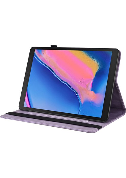 Samsung Için Tablet Kılıf A 8.0 2019 T290/T295/T297 Mor (Yurt Dışından) modelleri