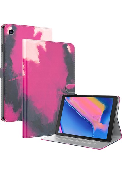 Samsung Galaxy Sekmesi Için Pu Kılıf A 8.0 2019 T290 / T295 Berry (Yurt Dışından)