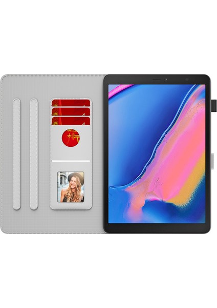 Samsung Galaxy Sekmesi Için Pu Kılıf A 8.0 2019 T290 / T295 Berry (Yurt Dışından) fırsatları