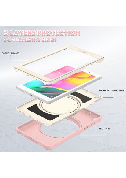 Samsung Galaxy Sekme A.8.0 2019 T290 Kiraz Çiçekleri Pembe (Yurt Dışından)