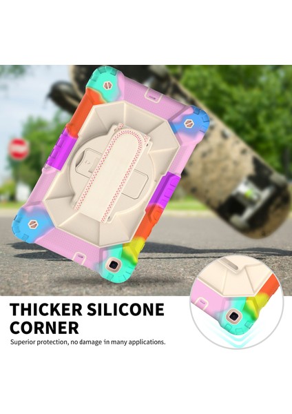 Samsung Galaxy Tab Için A.8.0 (2019) T290/T295 Silikon+Pc Case Renkli Mint (Yurt Dışından) fırsatları