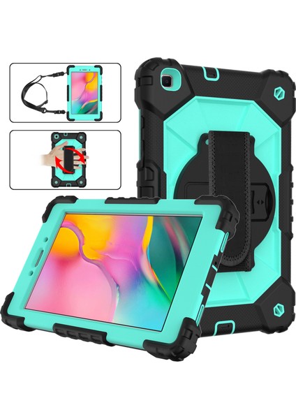 Samsung Galaxy Tab Için A 8.0 (2019) T290/T295 Silikon+Pc Kılıfı Siyah+Mint (Yurt Dışından) fiyatları