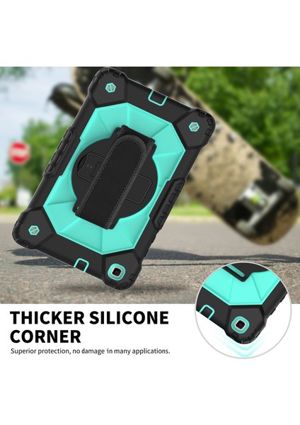 Samsung Galaxy Tab Için A 8.0 (2019) T290/T295 Silikon+Pc Kılıfı Siyah+Mint (Yurt Dışından) fırsatları