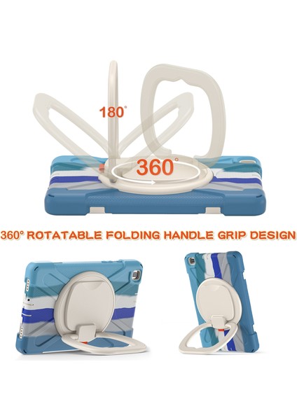 Samsung Galaxy Tab Için A.8.0 (2019) T290 / T295 Kasa Renkli Mavi (Yurt Dışından) fiyatları