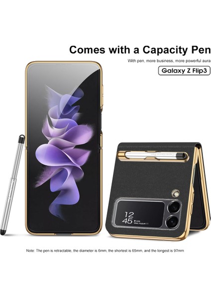 Samsung Galaxy Z Flip3 5g Orman Yeşil Için Gkk Güzellik Çantası Deri Kılıf (Yurt Dışından) fiyatları