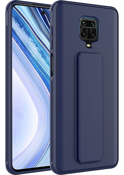 Xiaomi Redmi Note 9s Kılıf Qstand Kapak-Standlı Kapak-Kılıf