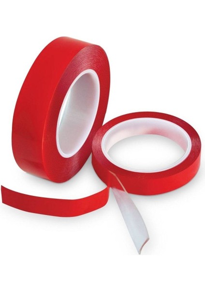 Çift Taraflı Şeffaf Akrilik Bant 18 Mm X 33m