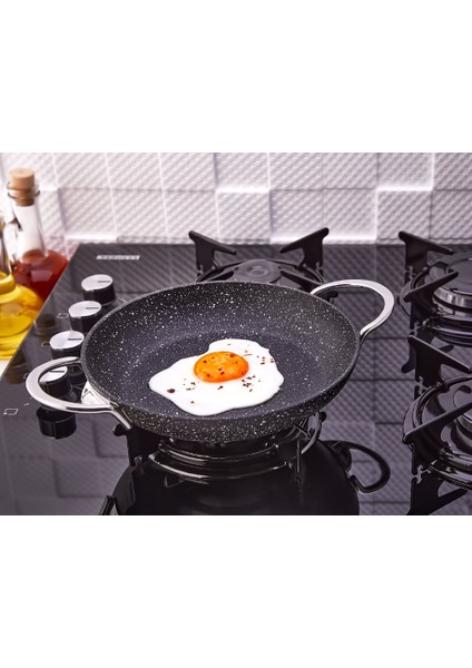 Polo Chef F Galaxy Granit Ezme Sahan Yumurta Omlet Tavası 20CM