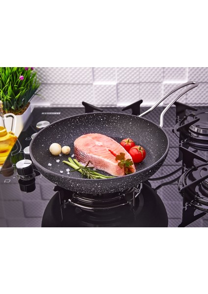 Polo Chef Galaxy Granit Ezme 4mm Tava Pişirme Tavası 30CM