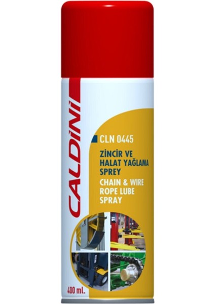 Caldını Zincir ve Halat Yağlama Spreyi 400ML