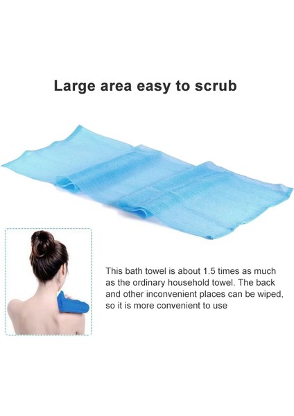 2 Ad Uzunluğunda Naylon Sırt Sürtünme Banyosu Pembe (Yurt Dışından) modelleri