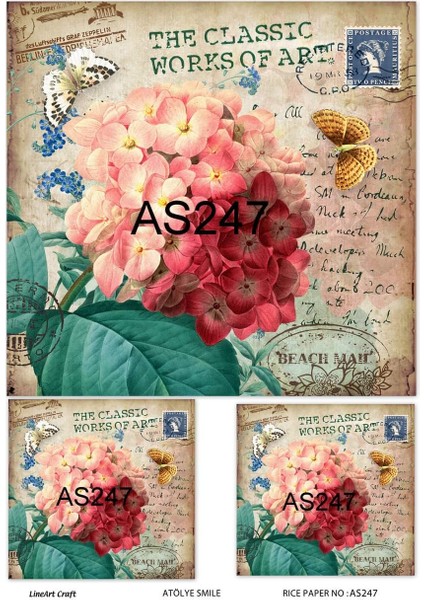 Pirinç Dekopaj Kağıdı LA-AS247